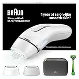 Braun Luz Pulsada Silk-expert Pro 5 PL5145 IPL, Eliminación Del Vello En Casa, Funda, Maquinilla De Afeitar Gillette, 2 Cabezales