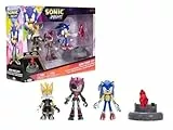 Sonic Prime - Multipack de 5 Figuras 6 cm - Figuras Articuladas - Juguete Niños 3 Años +