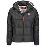 Geographical Norway Casidan Men Chaqueta de Hombre, Noir, M