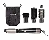 Remington Cepillo de Aire Blow Dry & Style - Moldeador Pelo, 4 Accesorios, Iónico, Moldea y da Volumen, Cepillo Secador, Optimo Melenas Medias o Largas, 1000 W, 2 Temperaturas Y 2 Velocidades - AS7500