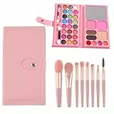 SSKHE Set de Maquillaje de Juguete, Set de Maquillaje Lavable para Niñas, Kit de Maquillaje Infantil, Regalos de Cumpleaños de Navidad para Niñas de 3 4 5 6 7 8 9 Años, Lavable y No Tóxico
