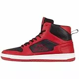 Kappa Lineup Unisex, Zapatillas para Correr de Carretera Adulto, 2011 Red Black, 44 EU