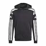 adidas Squadra 21 Hoodie Sweatshirt, Unisex niños, Black/White, 128