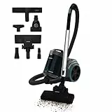 Cecotec Aspiradora con Cable sin Bolsa de Trineo Conga Rockstar Multicyclonic XL PowerStyle. 900W, Multiciclónico sin Bolsas, Regulador de Potencia, Capacidad 3,3L, Doble Filtro HEPA, Tubo Metálico