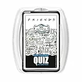 Winning Moves Quiz Friends – 500 Preguntas – Formato de Viaje – Juego de Mesa – Juegos de Cartas a Partir de 8 años – Versión Francesa