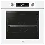 Candy Bake 600 CA6 N3T1HTW Horno Multifunción, 78L, Recetas a través de app hOn, 1 Bandeja y 1 Rejilla, Limpieza Hidrolítica, Convección + Ventilador, 9 Funciones, Ready UX, Blanco