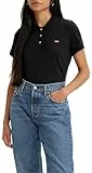 Levi's Housemark Polo Shirt Mujer, Caviar, S