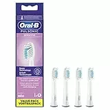 Oral-B Pulsonic - Juego de 4 cepillos de dientes sónicos (4 unidades)