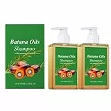 Champú Aceite Batanas, 2X100ML Champú Aceite Batanas Para Crecimiento Cabello, Champús Aceites Romero Profundamente Nutritivos Crecimiento Cabello, Reduce Pérdida Pelos Cuidado Champús Romero