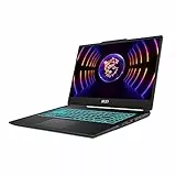 Msi Cyborg 15 A13VE-840XES Ordenador Portátil Gaming 15.6' FHD 144Hz (Intel Core i5-13420H, 16GB RAM, 512GB SSD, RTX 4050-6GB, Sin Sistema Operativo) Negro Traslucido, Teclado QWERTY Español