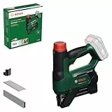 Bosch 18V System grapadora/clavadora a batería AdvancedTacker 18V-25 (grapado/clavado 2 en 1; grapas, clavos, guía distancia y boquilla protectora guía alambre incl.)