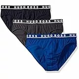 HUGO Boss Hombres Breve 3p Nosotros Co 10145963 01, True Blue/Capitán Sky/Hierro Forjado S