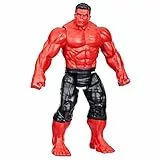 Marvel Studios, Captain America Brave New World, Titan Hero Series, Figura de acción Premium de Hulk Rojo