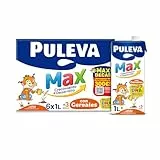 Leche de crecimiento Puleva Max con Cereales a partir de 3 años brik 1L – Caja 6 litros