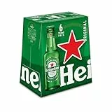 Heineken Cerveza - Pack de 6 Botellas x 250 ml (Total: 1.50 L)