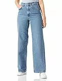ONLY ONLHope Life Wide High Waist Jeans - Vaqueros de Corte Ancho para Mujer, Mezclilla De Color Azul Claro, 29W x 30L