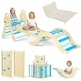 Andamio de escalada interior, 7 en 1 Montessori Indoor Spielset (B)