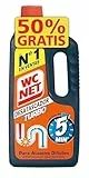 Wc Net turbo, Desatascador super concentrado, Desatasca a la primera y en 5 minutos, 500 ml + 500 ml extra