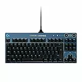 Logitech G Pro Teclado Mecánico Gaming Edición League of Legends Distribucion de Teclas Paises nordicos