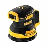DEWALT Lijadora sin escobillas de 125 mm, 18V XR, Sin batería ni cargador, DCW210N-XJ