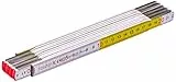 Stanley 0-35-458 - Metro plegable de madera, 2 m x 17 mm