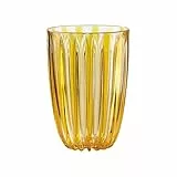 Guzzini - Vaso alto de bio-based plastic, amarillo, Dolcevita