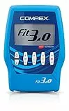 Compex Fit 3.0 Electroestimulador, Unisex, Azul