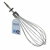 Anakel Home Repuesto Varillas Batidora BR64189652 Compatible con Batidora Braun MR6500M | Varillas Metálicas, 200 x 4 mm