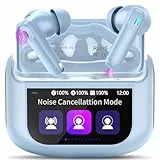 Thunelec Auriculares inalámbricos, auriculares Bluetooth 5.4, micrófonos ENC integrados con cancelación de ruido