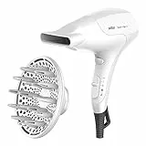 Braun HD385 - Satin hair 3 power perfection secador de pelo con iontec y difusor, 2000 w