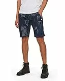 G-STAR RAW Loic Chino Short, Pantalones cortos para Hombre, Multicolor (faded sartho blue mono objects D17005-C321-B562), 30