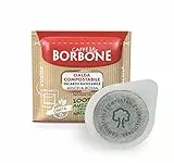 Caffè Borbone Cápsulas Compostables, Mezcla de Café Roja - 50 Cápsulas - Compatibles con el Sistema ESE Cápsulas de Papel de 44 mm