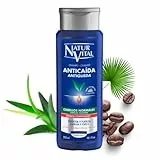 NaturVital - Champú Anticaída, Sin Parabenos, Colorantes ni Siliconas, Champú Natural para Cabellos Normales, Estimula el Crecimiento del Cabello, para Hombres y Mujeres, 300ml
