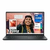 Dell Inspiron 15 (3530) Ordenador Portátil 15,6'' FHD+ 120 Hz, Intel Core i7-1355U, 16 GB RAM, 512 GB SSD, Intel Iris Xe Graphics, Windows 11 Home, Teclado Español QWERTY - Negro