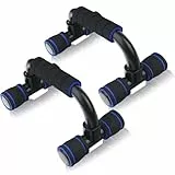 flintronic Soporte para Flexiones, Incline-Press Push up Bars Stand, Skid-Resistant Mango de Espuma para Entrenamiento de Brazos, Pecho Y Hombros Gimnasio Ejercicio de Entrenamiento En Casa - Azul