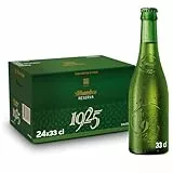 Alhambra Reserva 1925, Pack de 24 Botellas x 33 cl, Cerveza Extra de Fermentación Lenta, 6.4% Alcohol