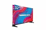 Daewoo TV 32DM85HV Smart TV 32 Pulgadas HD (HDR10, 1366x768, Frameless, Dolby Audio) Gama 2025