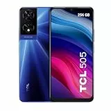 TCL 505 256GB - Smartphone de 6.75' Pantalla HD+ NXTVISION Mayor Confort Ocular, 10GB (6+4), Ampliable MicroSD, Dual SIM, Doble Altavoz, Cámara 50MP, Batería 5010mAh, Android 14. Ocean Blue