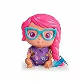 The Bellies From Bellyville - Mini Beth!, Nanny de los bebés Bellies, muñeca de tamaño pequeño, Lleva Sus Gafas y Mono, Dos pañales y un biberón, para niñas y niños Desde 3 años