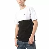 Vans Colorblock tee, Camiseta Hombre, Multicolor (Black-White Y28), Medium
