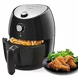 Aigostar Hayden Pro - Freidora de aire sin aceite, 1500W, cesta antiadherente extraíble, temporizador, apagado automático. Libre de BPA. Diseño exclusivo.