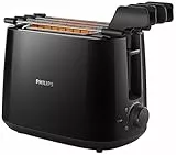 Philips Daily Collection HD2583/90 8slice(s) 600W Negro - Tostador (8 rebanada(s), Negro, De plástico, Botones, Giratorio, China, 600 W)
