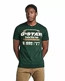 G-Star Para Hombre Old skool originals r t, Verde (laub D23714-336-4287), S