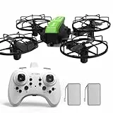 LE-IDEA Desmontable Dron con Modo Competitivo, IDEA9 Mini Dron con Modo sin Cabeza y 360° Flips, RC Quadcopter con 2 Baterías, Montaje de Aeronave Educativa Fácil de Volar para Principiantes