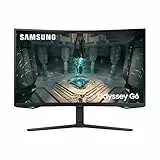 SAMSUNG LS32BG652EUXEN Monitor Odyssey G6 Curvo 32'' con resolución QHD y tasa de refresco de 240 Hz,1 ms, DisplayHDR 600,QHD (2560x1440) FreeSync Premium Pro
