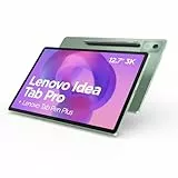 Lenovo Idea Tab Pro – Tablet 12.7' 3K (MediaTek Dimensity 8300, 8 GB RAM, 256 GB UFS 4.0, 144 Hz, Wi-Fi 6E, Bluetooth 5.3, Android 14) Verde - Incluye Pen