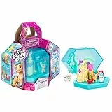 My Little Pony Mini World Magic Crystal Llavero de enganche de juguete Trailblazer Mini juego port til, pony y accesorios para ni os a partir de 5 a os