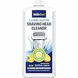 Limpiador de cabezales de afeitado - Recarga para cartuchos de limpieza compatible con Braun Clean & Renew, hasta 5 usos