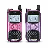 VTech Kidi Talkie Explorer Morado y Rosa, Talkie-Walkies Niños con Linterna de antorcha, comunicación cifrada Segura, Alcance de 200 Metros, Regalo para niños a Partir de 4 años, Contenido en francés