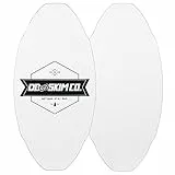DB Skimboards Proto Tablón Skimboard, construcción de arce/álamo, patrón de balancín 3D, parte superior e inferior HPL duradera, gráfico serigrafiado epoxi, fabricado en los Estados Unidos, V1, grande
